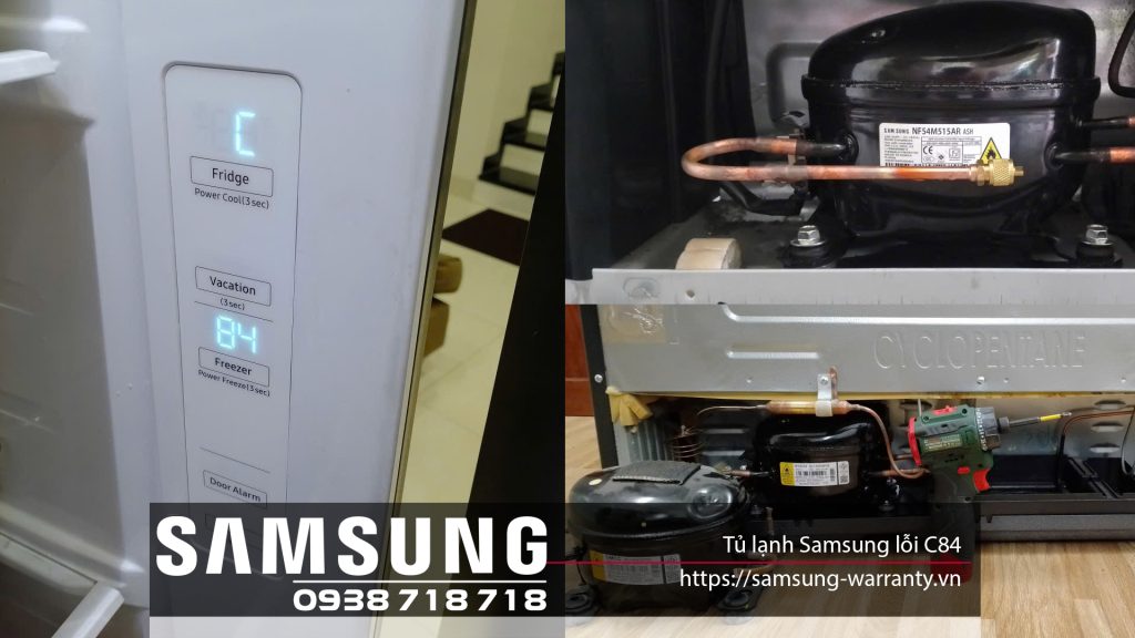 Sửa tủ lạnh Samsung lỗi C84